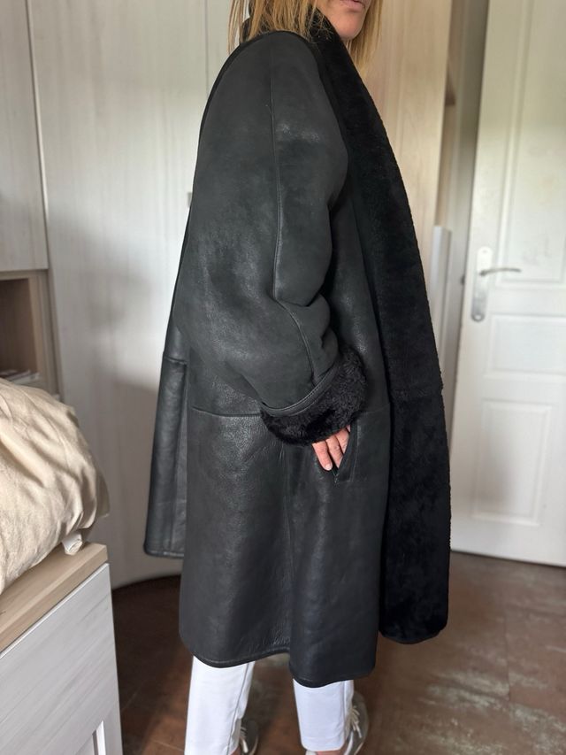 Abrigo Piel de cordero y borrego