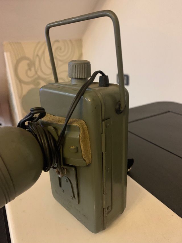 Torcia militare vintage da collezione