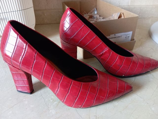 Zapatos tacón 38