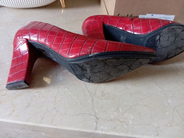 Zapatos tacón 38