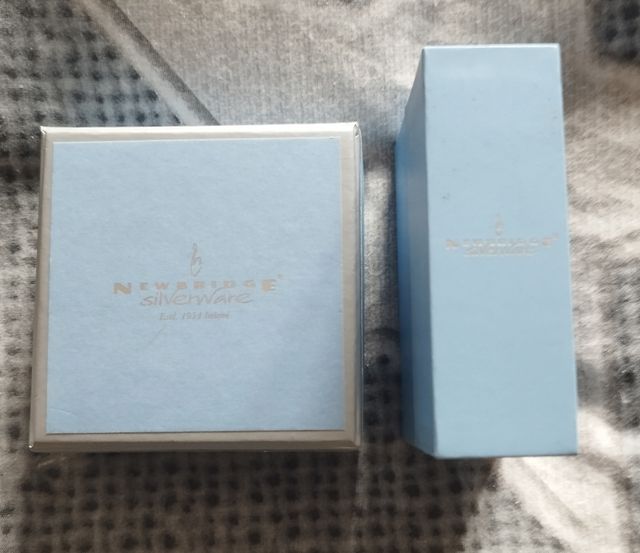 Espejo y pulsera plata