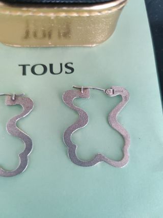 Pendientes de plata Tous