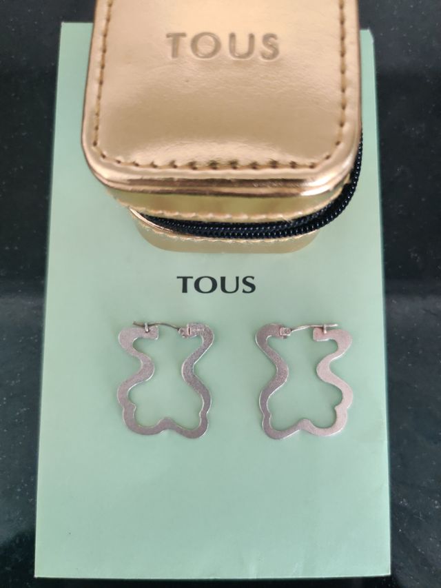 Pendientes de plata Tous