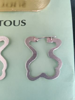 Pendientes de plata Tous