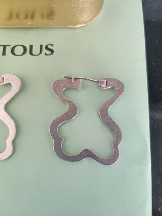 Pendientes de plata Tous