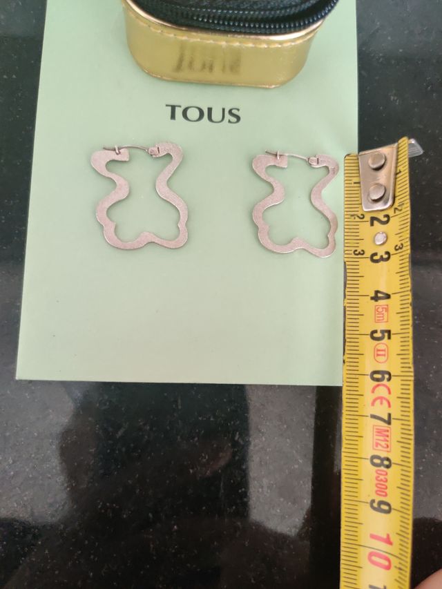 Pendientes de plata Tous