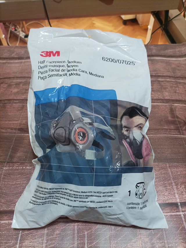 Mascarilla 3M 6200/07025