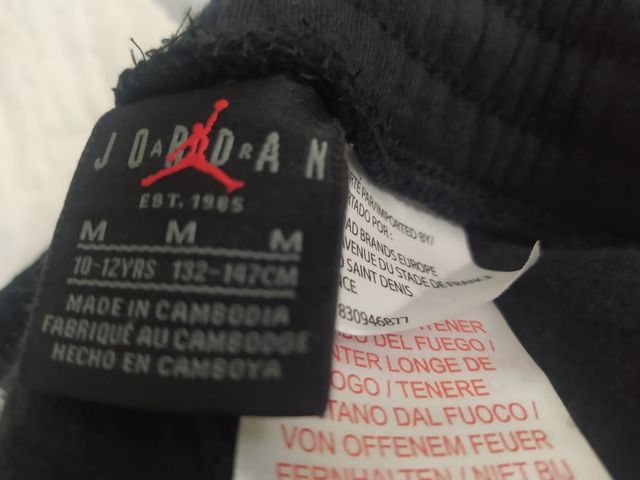 Pantalon Jordan invierno niño original 