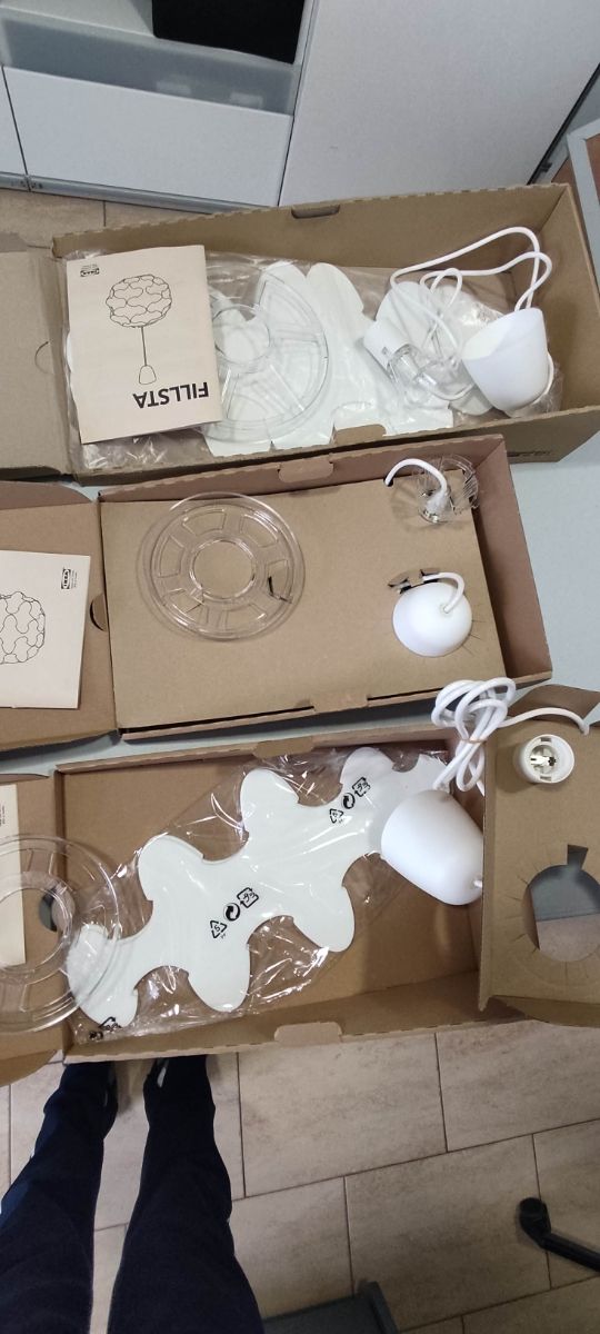 3 Lamparas comedor o salon.