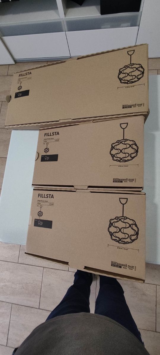 3 Lamparas comedor o salon.