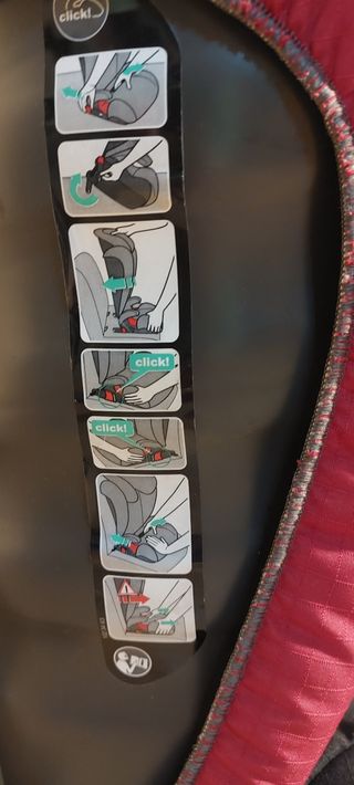 Silla Isofix Römer grupo 2 y 3