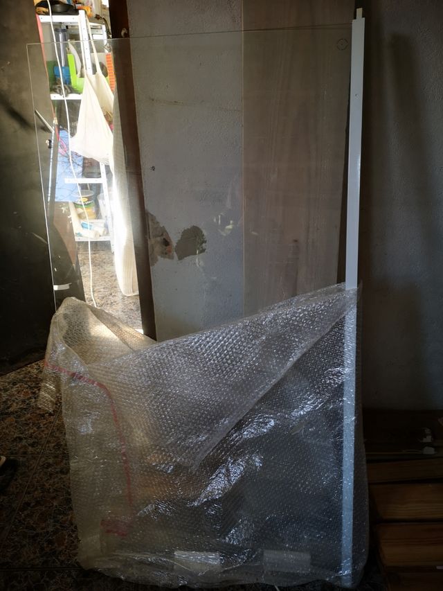 Mampara cristal bañera