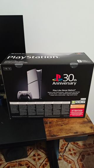 PS5 Slim Digital 30th anniversary new