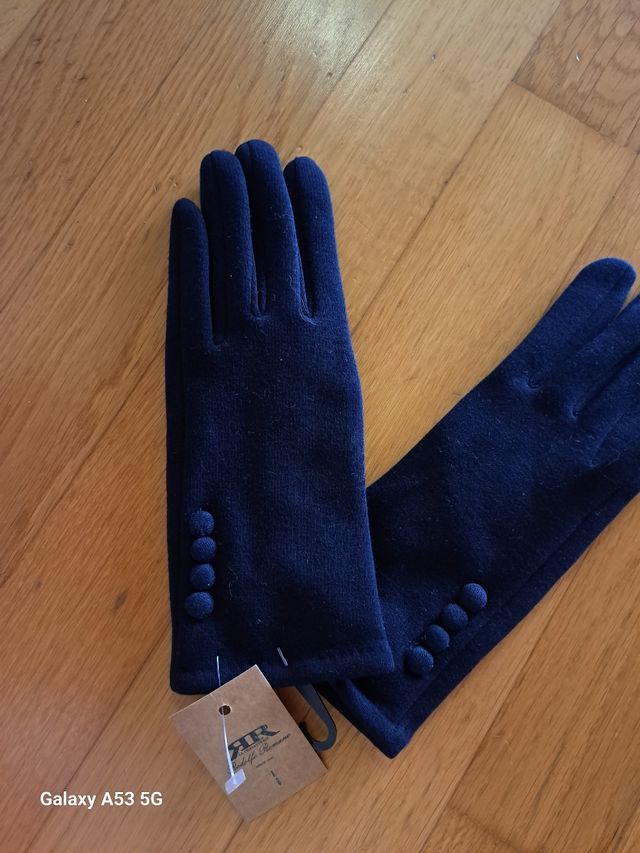 Guanti nuovi blu