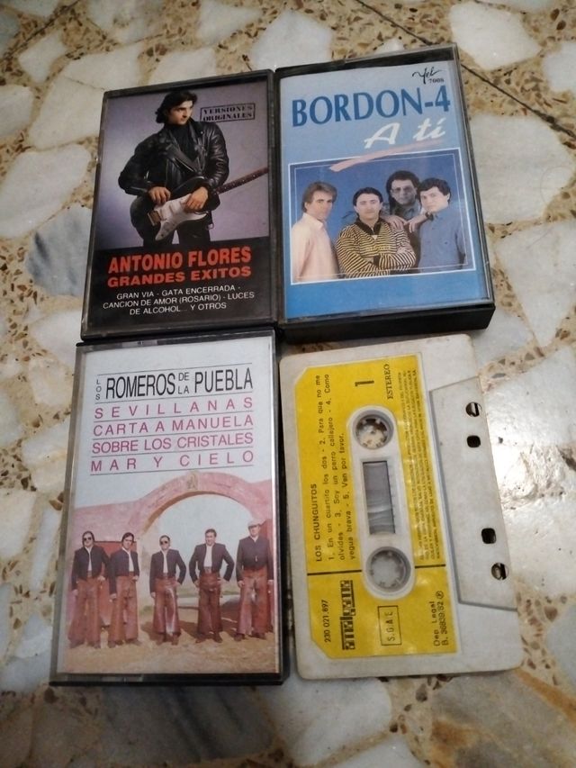 Lote cintas de cassette