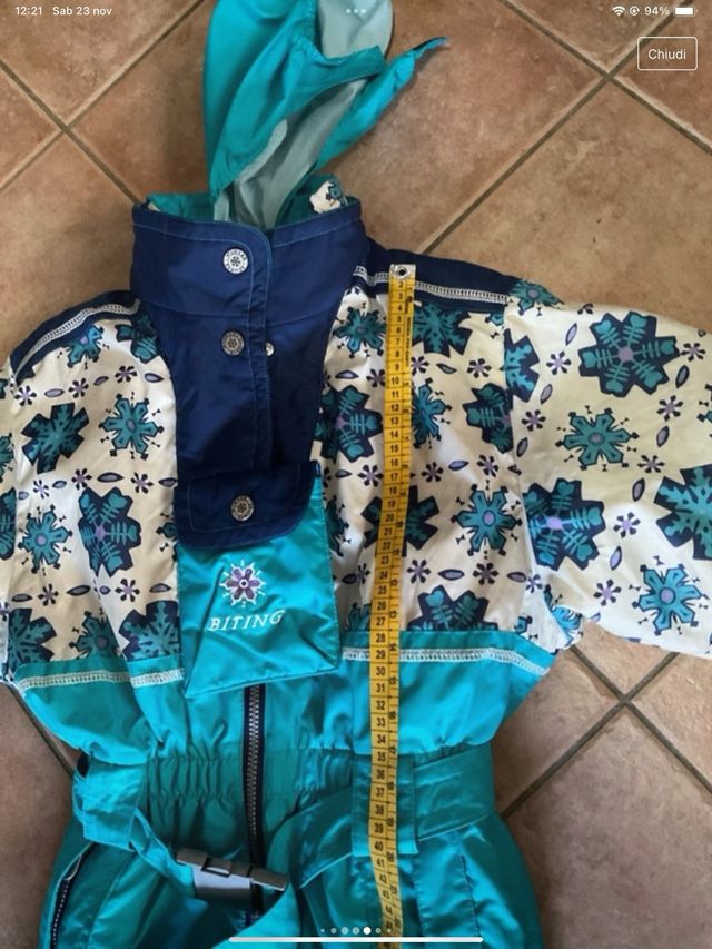 Biting tuta piumino da neve small snowboard sci