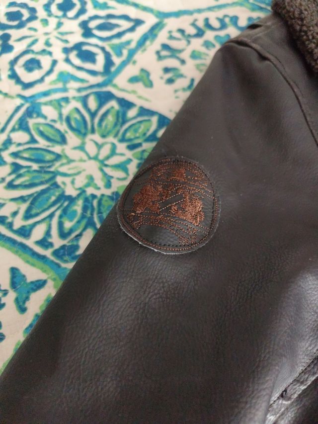 Chaqueta cuero hombre t/M