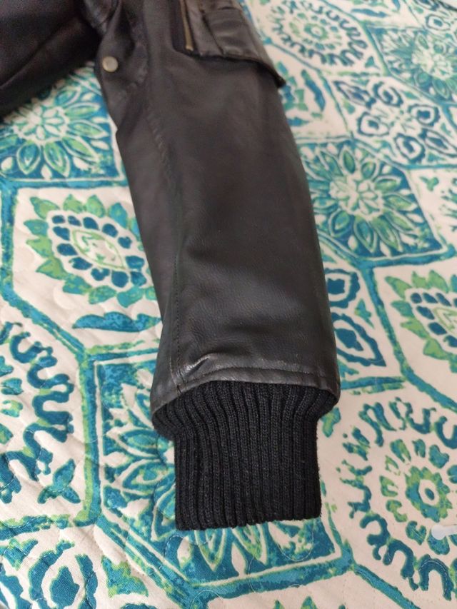 Chaqueta cuero hombre t/M