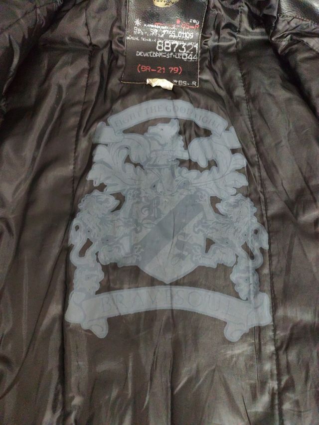 Chaqueta cuero hombre t/M