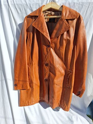 Chaquetón cuero