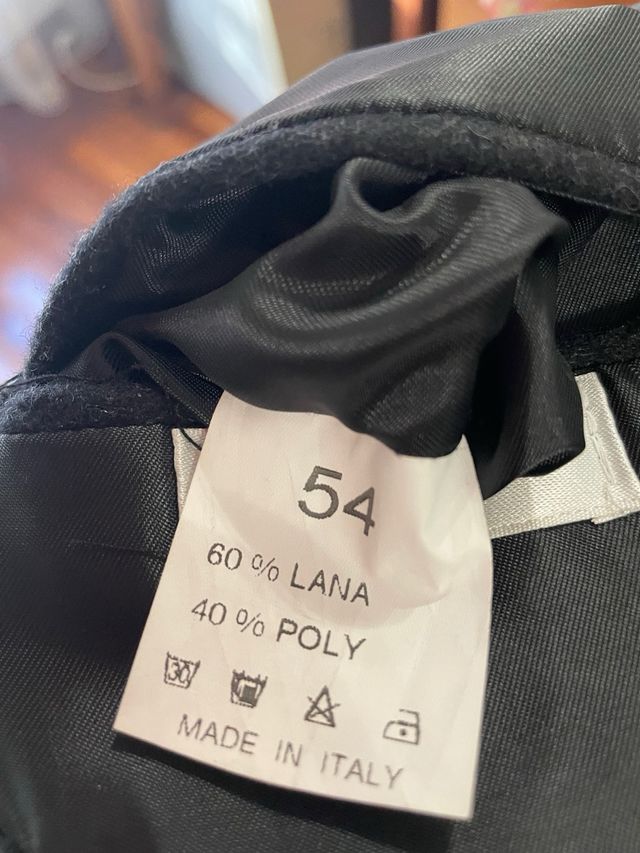 Cappotto uomo misto lana tg.54 - B ltd