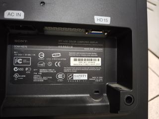 Pantalla de ordenador sony