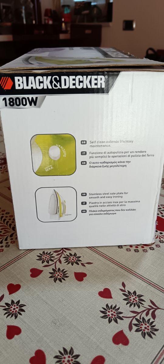 Ferro da stiro Black & Decker