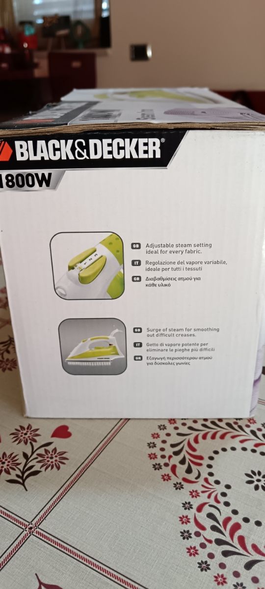 Ferro da stiro Black & Decker