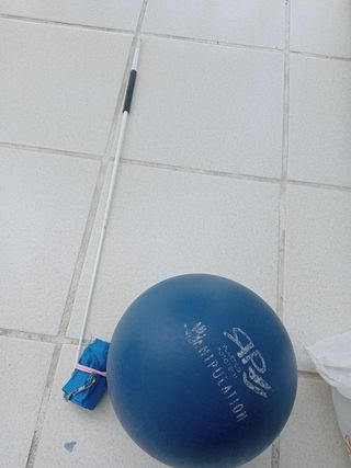 Pelota y cinta 