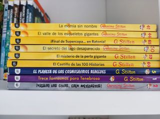 Libros Gerónimo Stilton para niños