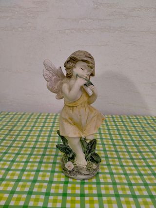 Statuetta angioletto in ceramica Old& New 