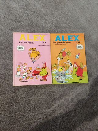 Cómic Alex 1973/74 - buru lan