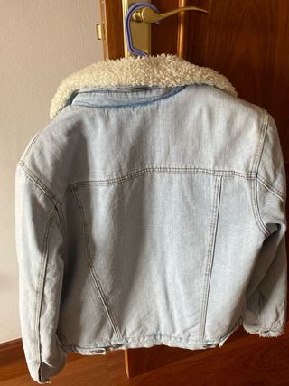 Cazadora vaquera forrada hombre 