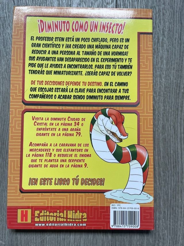 Tú decides la aventura 18. Miniaturizados!