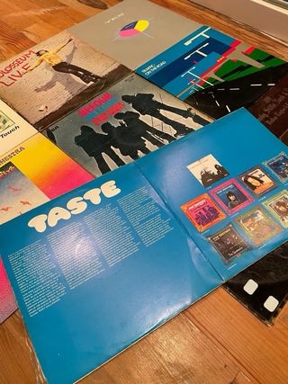 Vinilos vintage rock progresivo