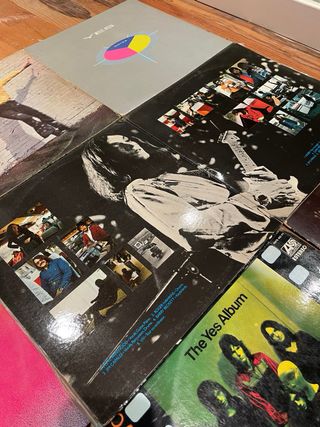 Vinilos vintage rock progresivo