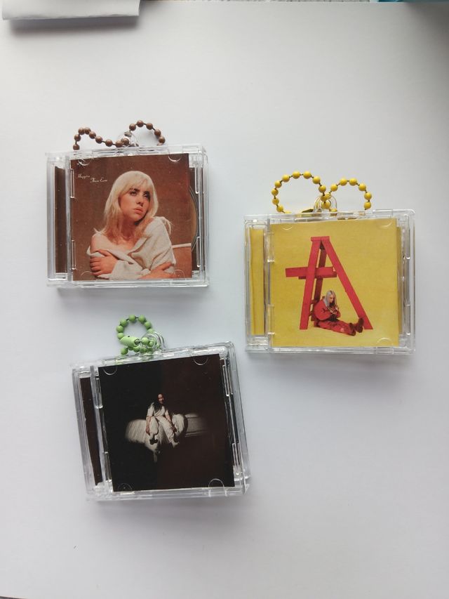 Lote mini CD's Billie Eilish 