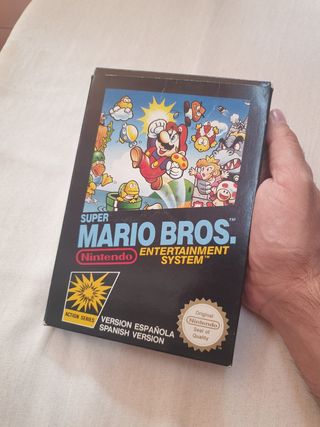Super Mario Bros completo Nintendo NES.
