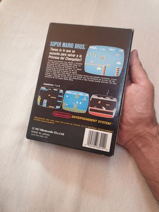 Super Mario Bros completo Nintendo NES.
