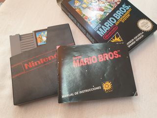 Super Mario Bros completo Nintendo NES.
