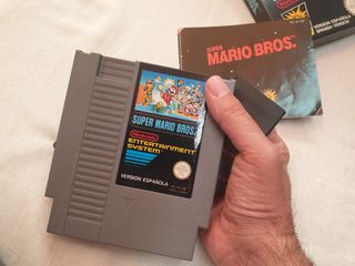 Super Mario Bros completo Nintendo NES.
