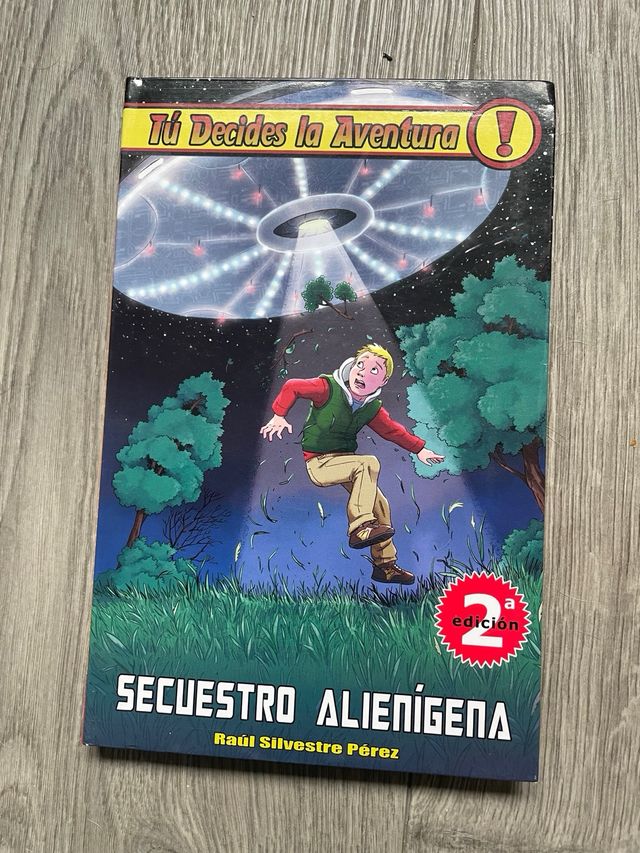 Tú decides la aventura 29. Secuestro alienígena