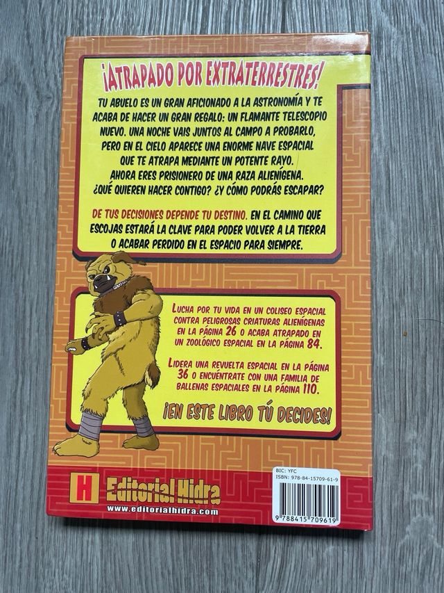 Tú decides la aventura 29. Secuestro alienígena