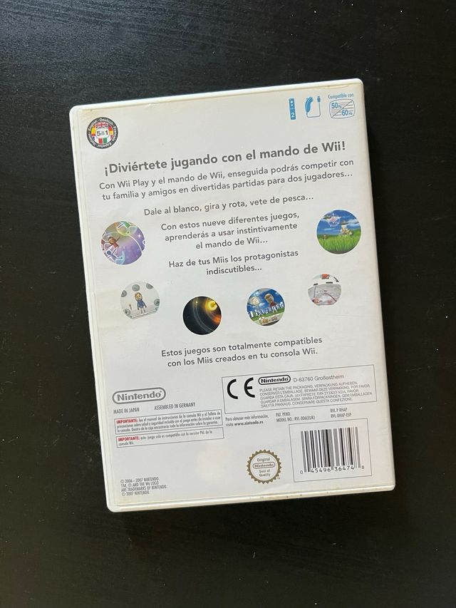 Juego de la Wii