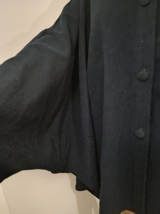 Mantella vintage con pellicciotto 