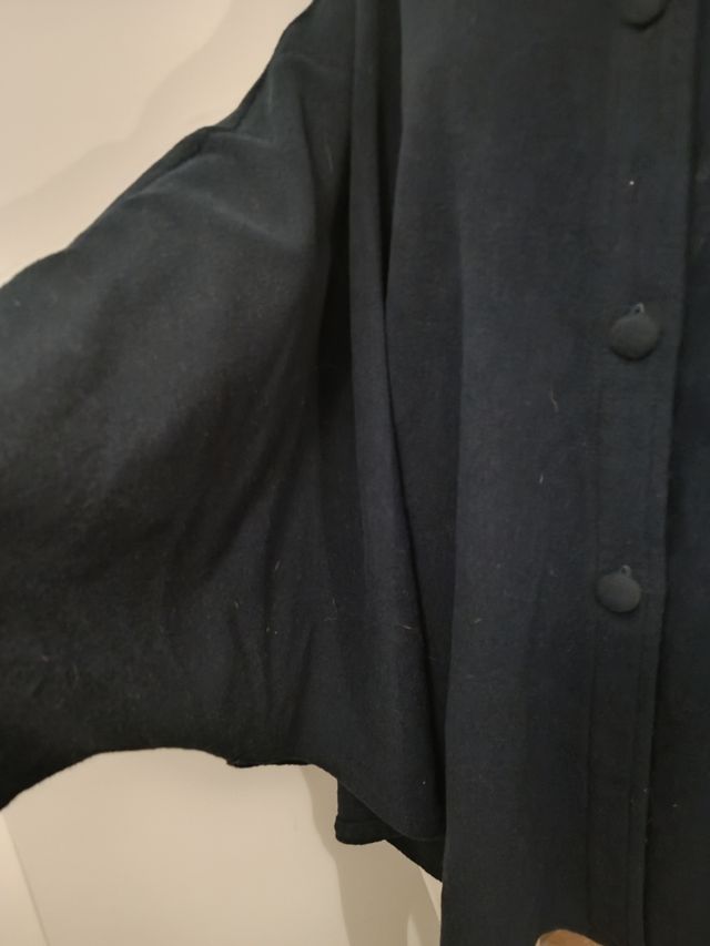 Mantella vintage con pellicciotto