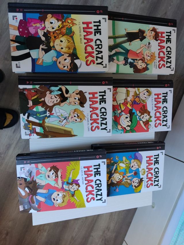 The crazy haacks colección 6 libros