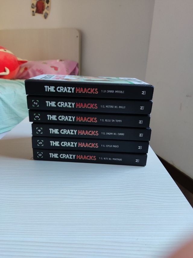 The crazy haacks colección 6 libros