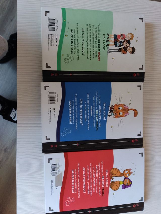 The crazy haacks colección 6 libros