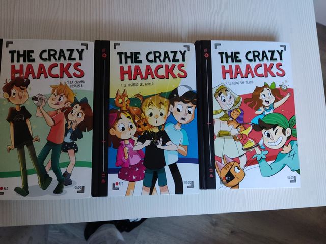 The crazy haacks colección 6 libros